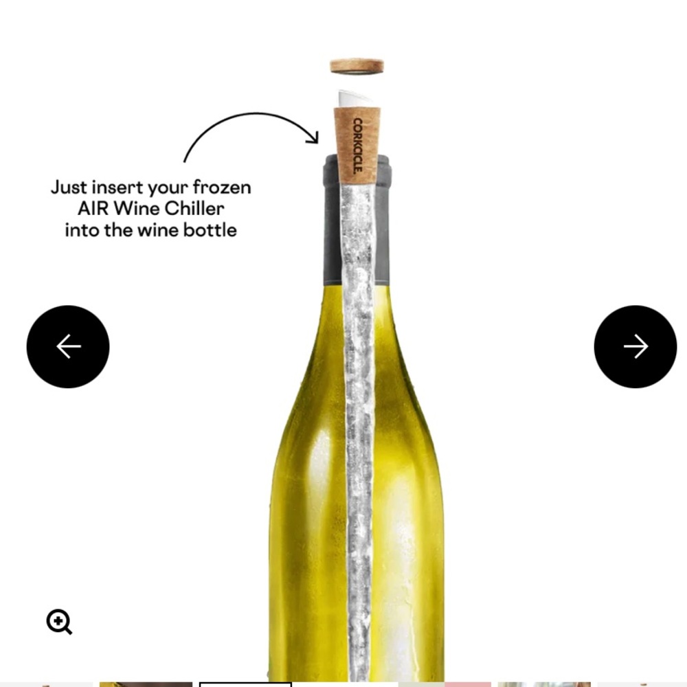 NIB corkcicle air wine bottle chiller - Picture 8 of 10